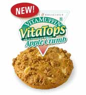 Vitalicious Vitatops Apple Crumb Flavor