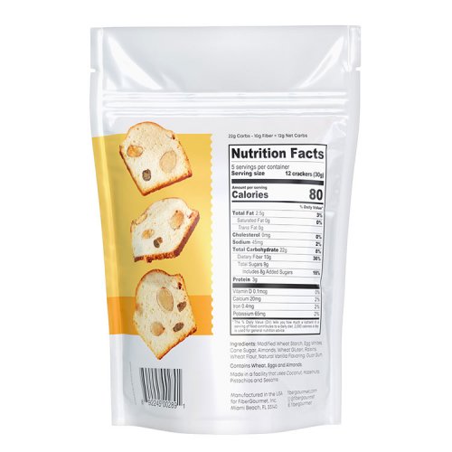 Fiber Gourmet Biscotti Bites - Click Image to Close
