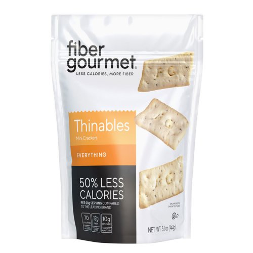 Fiber Gourmet Thinables Mini Crackers - Click Image to Close