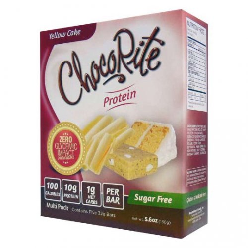 HealthSmart Foods ChocoRite Protein Bars, 5pack - Click Image to Close