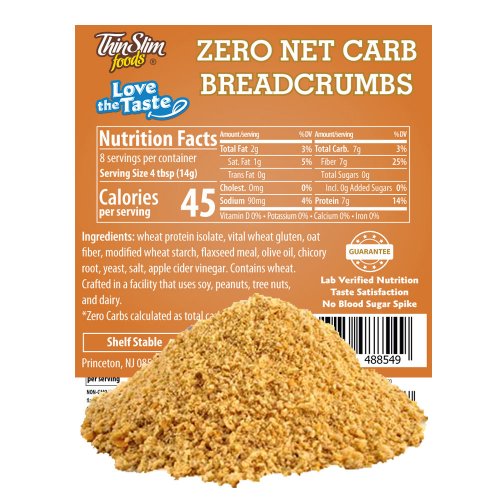 ThinSlim Foods Love-the-Taste Low Carb Breadcrumbs - Click Image to Close