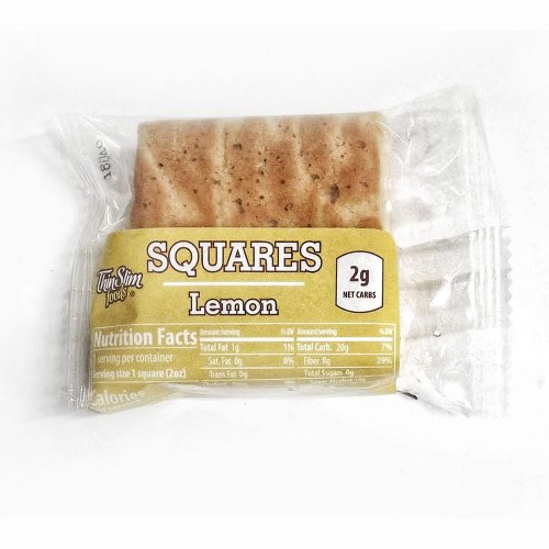 ThinSlim Foods Low Carb Low Fat Squares - Click Image to Close
