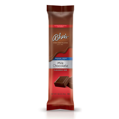 Asher's Chocolates Sugar Free Candy Bars - Click Image to Close