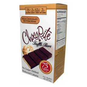 HealthSmart Foods ChocoRite Chocolate Bar, 5pack - Click Image to Close