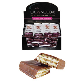 La Nouba Low Carb Chocolate Crisp Wafer, 16pack