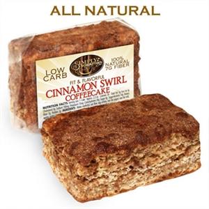 Simply Scrumptous Fiberlicious Low Carb Fat Free Coffeecake - Click Image to Close