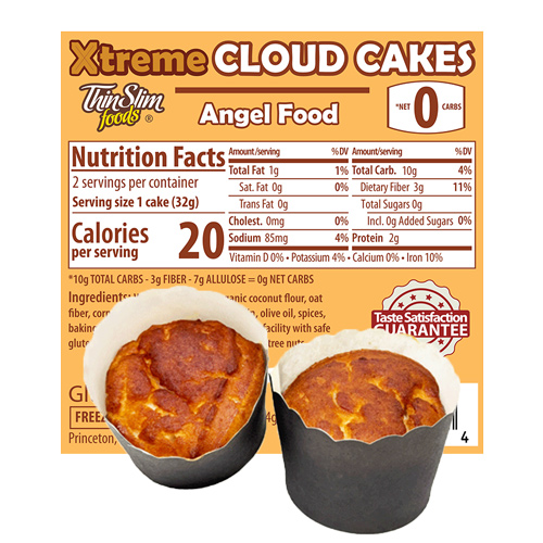 ThinSlim Foods Xtreme Cloud Cakes, 6pack - Click Image to Close