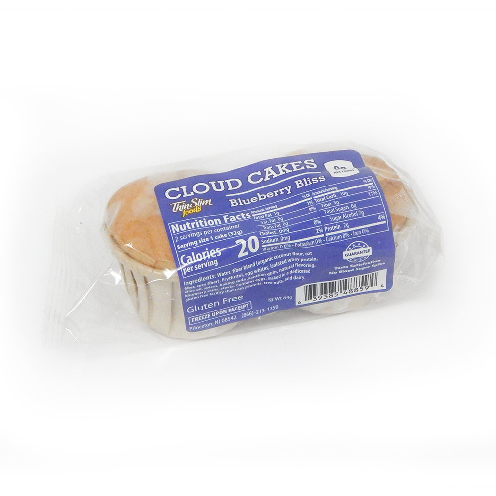 ThinSlim Foods Cloud Cakes, 2pack - Click Image to Close