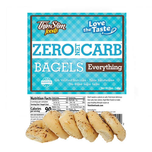 ThinSlim Foods Love-The-Taste Low Carb Bagels - Click Image to Close