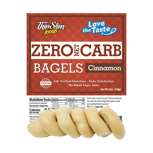 ThinSlim Foods Love-The-Taste Low Carb Bagels - Click Image to Close